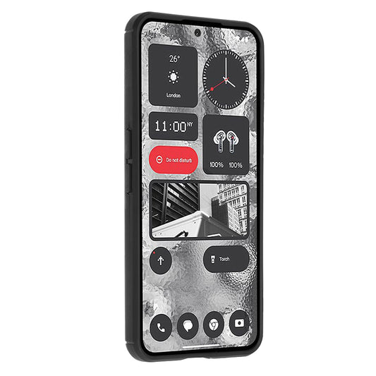 Funda para Nothing Phone (2), Techsuit, Carbono, Negra