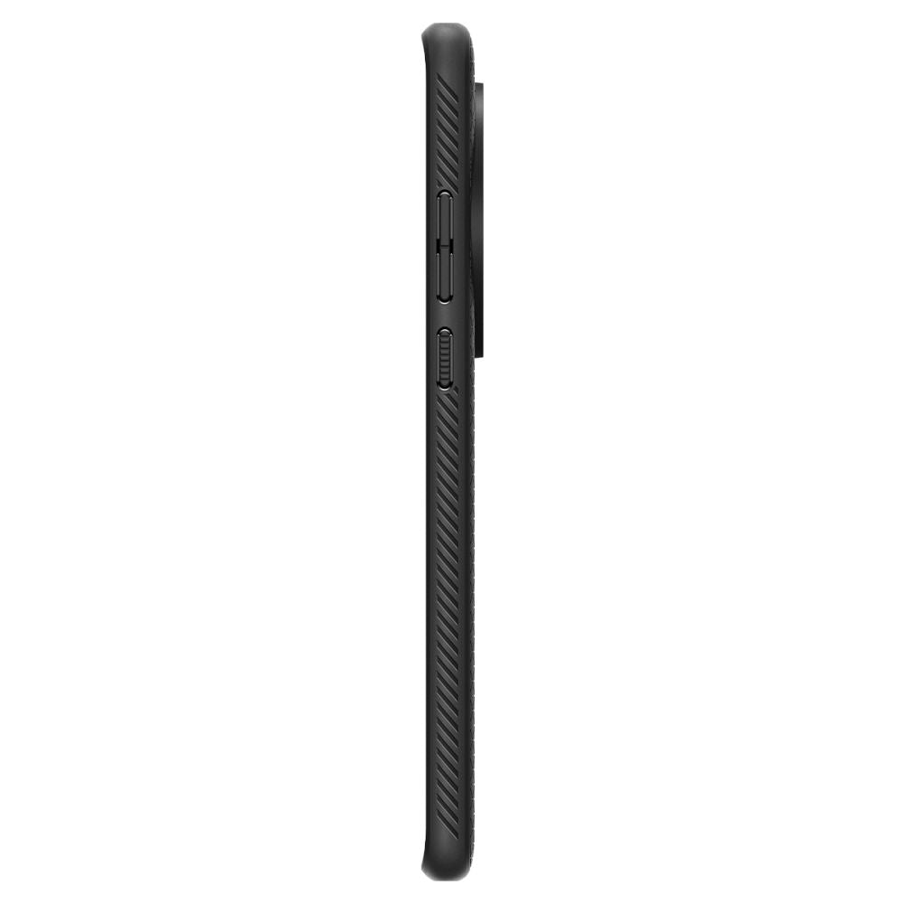 Funda para OnePlus 12, Spigen, Liquid Air, Negro ACS07375 