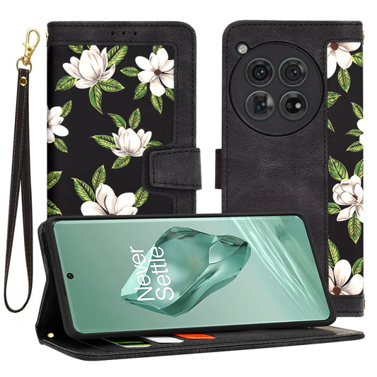 Funda para OnePlus 12, Techsuit, FlipCraft, Negra