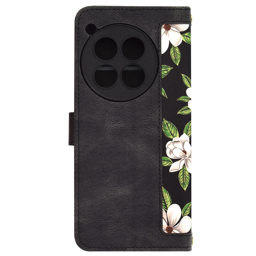Funda para OnePlus 12, Techsuit, FlipCraft, Negra
