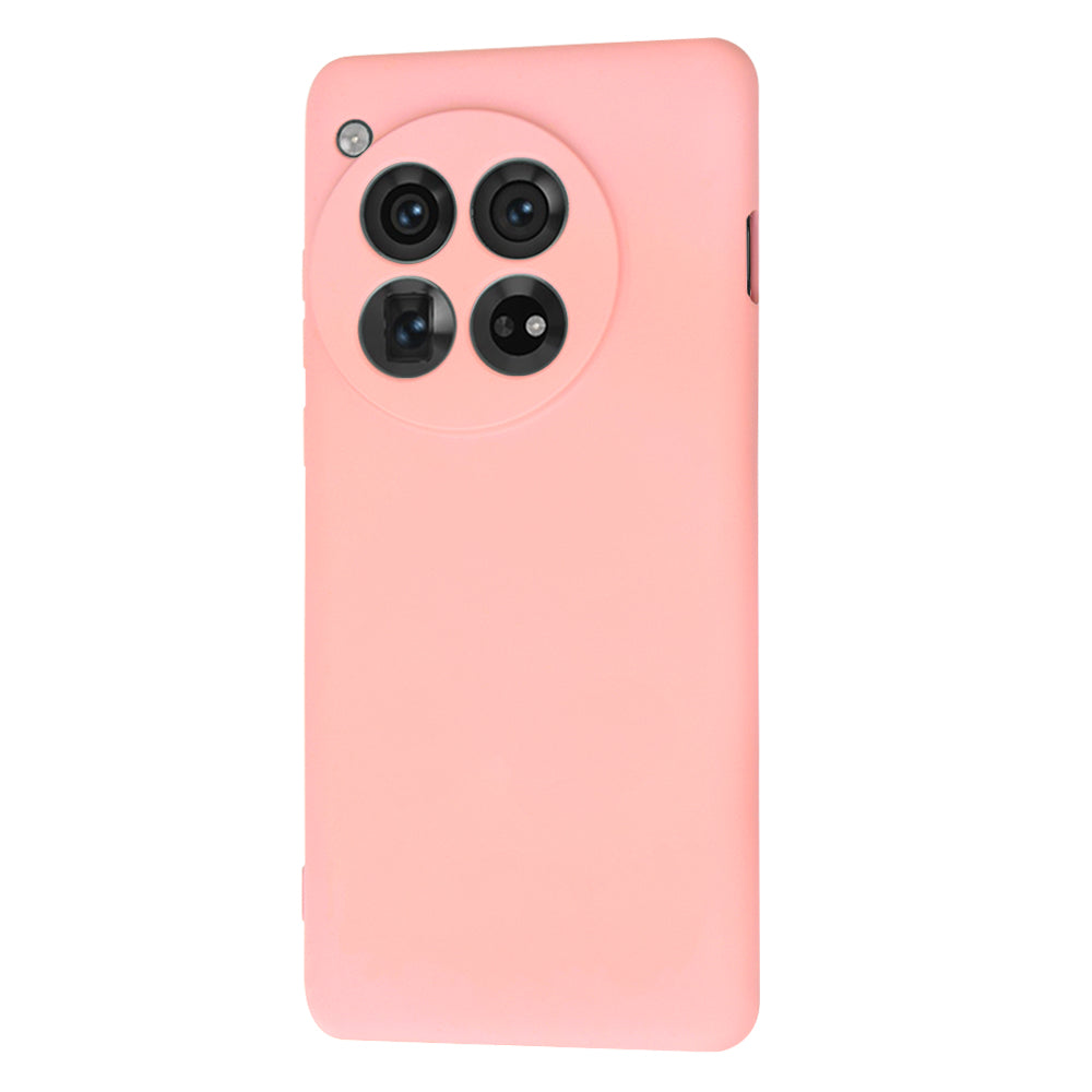 Funda para OnePlus 12, Techsuit, SoftFlex, Rosa Claro
