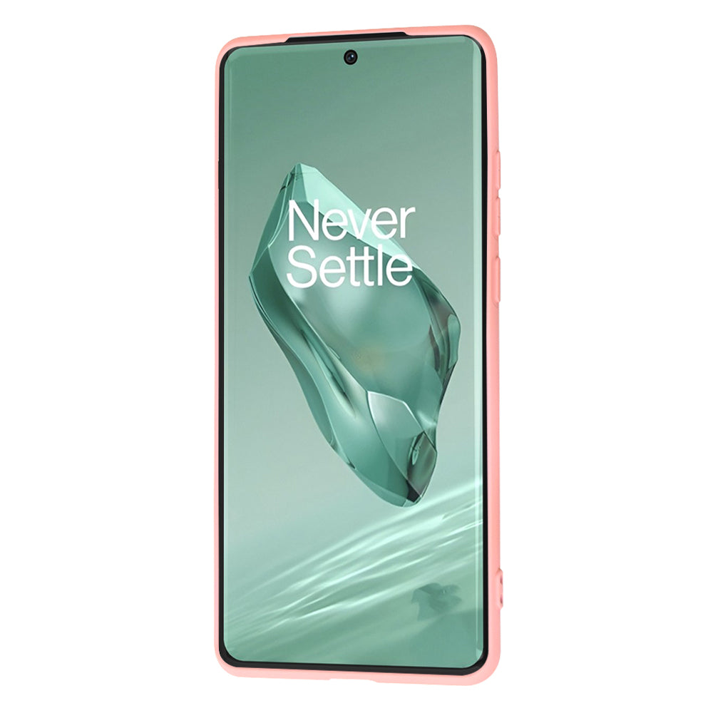 Funda para OnePlus 12, Techsuit, SoftFlex, Rosa Claro