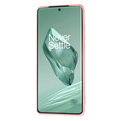 Funda para OnePlus 12, Techsuit, SoftFlex, Rosa Claro