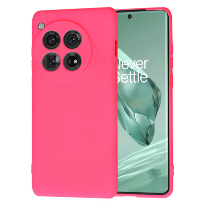 Funda para OnePlus 12, Techsuit, SoftFlex, Rosa Oscuro