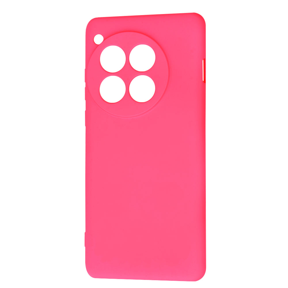 Funda para OnePlus 12, Techsuit, SoftFlex, Rosa Oscuro