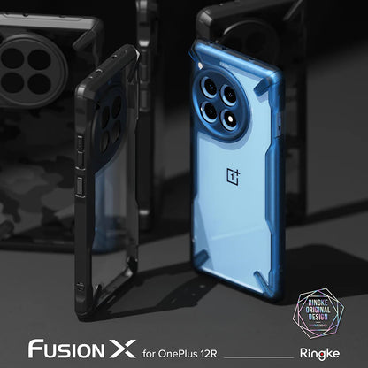 Funda para OnePlus 12R, Ringke, Fusion X, Azul