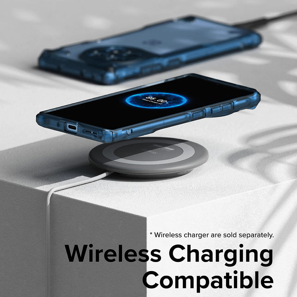 Funda para OnePlus 12R, Ringke, Fusion X, Azul