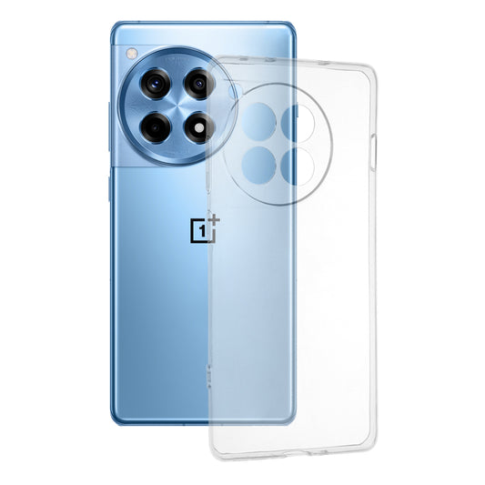 Funda para OnePlus 12R, Techsuit, Clara, Transparente