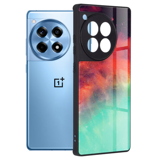 Funda para OnePlus 12R, Techsuit, Glaze, Turquesa