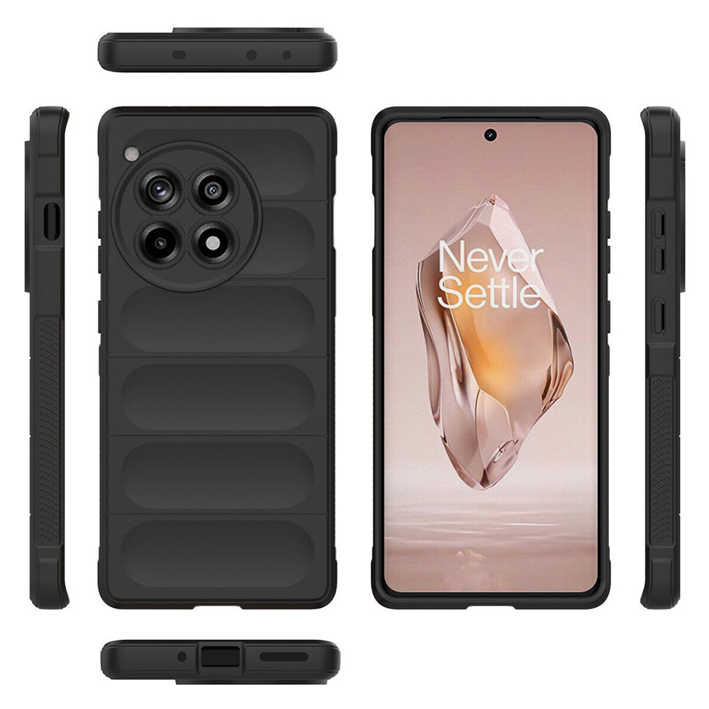 Funda para OnePlus 12R, Techsuit, Magic Shield, Negra
