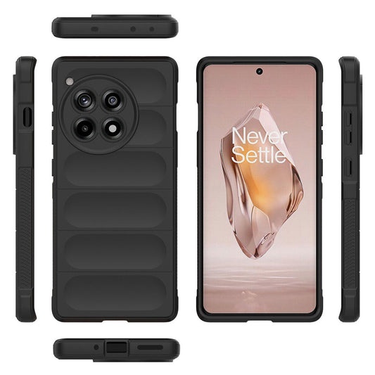 Funda para OnePlus 12R, Techsuit, Magic Shield, Negra