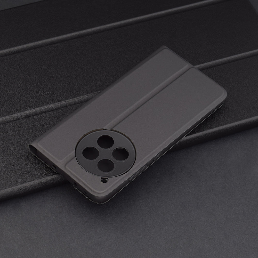 Funda para OnePlus 12R, Techsuit, Magskin Book, Negra