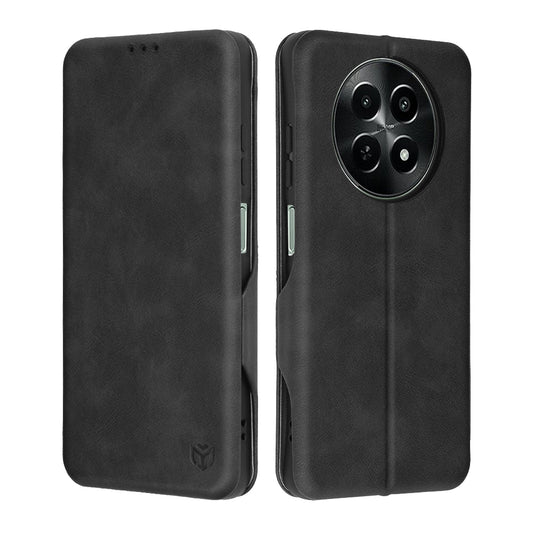 Funda para OnePlus 12R, Techsuit, Safe Wallet Plus, Negra