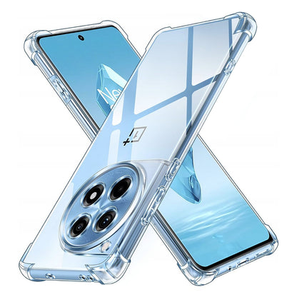 Funda para OnePlus 12R, Techsuit, Antigolpes Transparente, Transparente