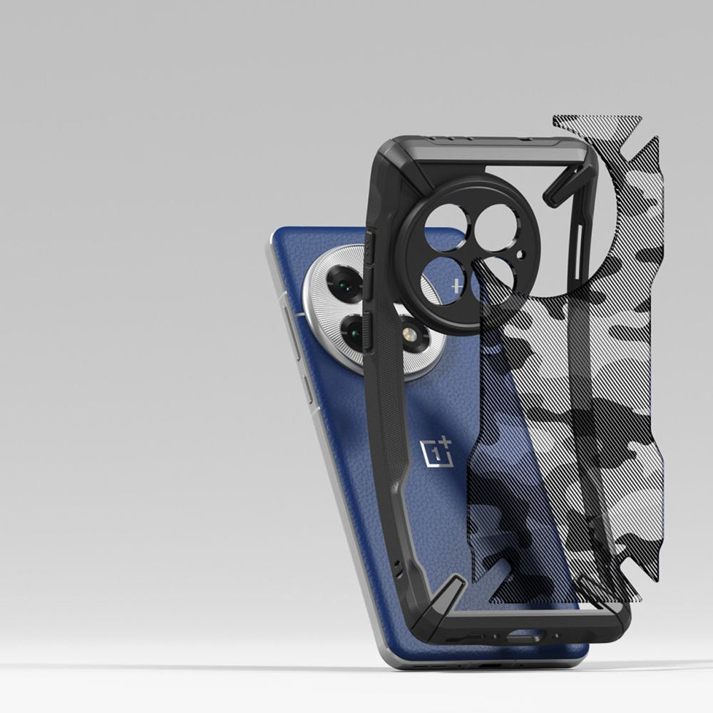 Funda para OnePlus 13, Ringke, Fusion X Design, Camuflaje