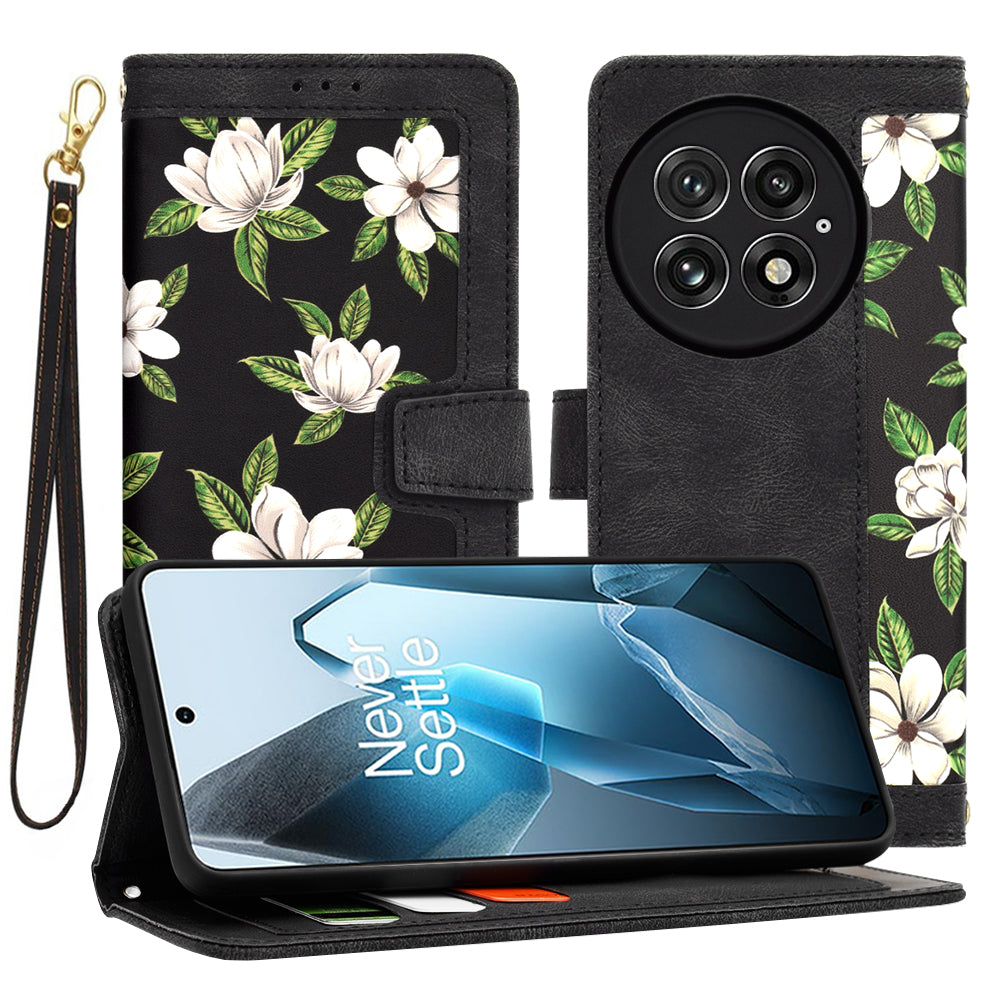 Funda para OnePlus 13, Techsuit, FlipCraft, Negra