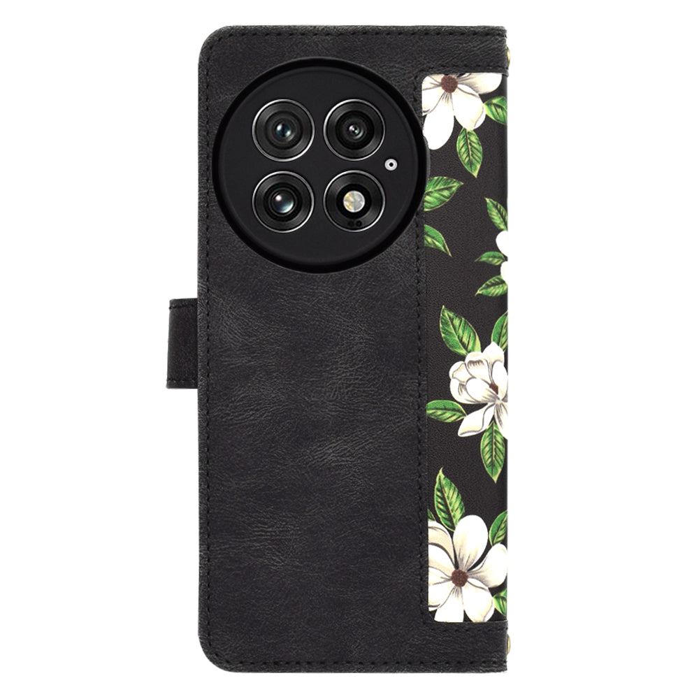 Funda para OnePlus 13, Techsuit, FlipCraft, Negra