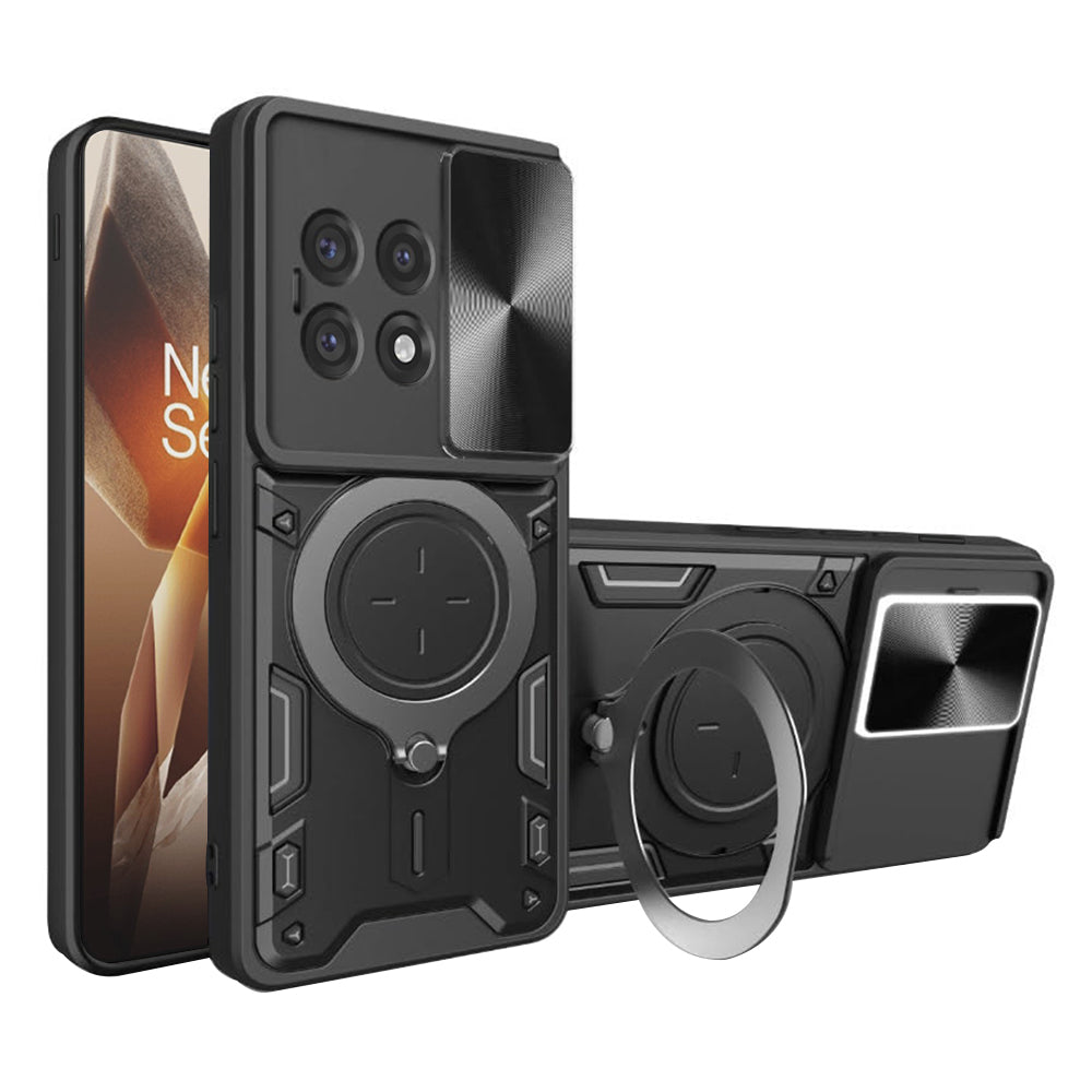 Funda para OnePlus 13R, Techsuit, CamGuard Pro, Negra