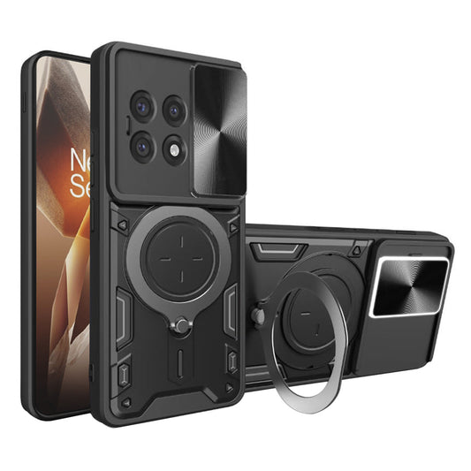 Funda para OnePlus 13R, Techsuit, CamGuard Pro, Negra