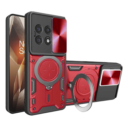 Funda para OnePlus 13R, Techsuit, CamGuard Pro, Roja