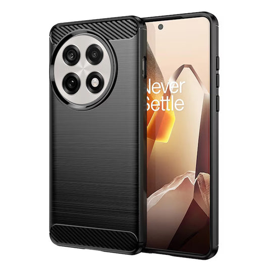Funda para OnePlus 13R, Techsuit, Carbono, Negra