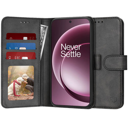 Funda para OnePlus 15, Techsuit, Diary Book, Negra