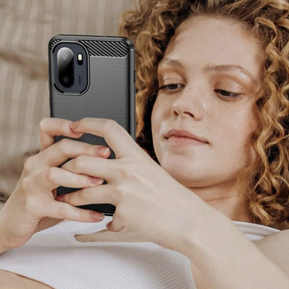 Funda para OnePlus 15R, Techsuit, Carbono, Negra