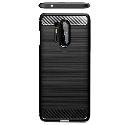 Funda para OnePlus 8 Pro, Techsuit, Carbono, Negra