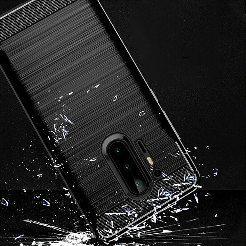 Funda para OnePlus 8 Pro, Techsuit, Carbono, Negra