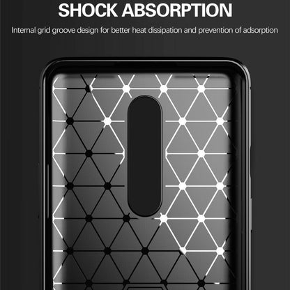 Funda para OnePlus 8, Techsuit, Carbono, Negra