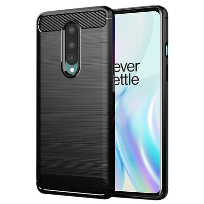 Funda para OnePlus 8, Techsuit, Carbono, Negra
