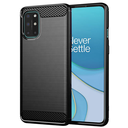 Funda para OnePlus 8T, Techsuit, Carbono, Negra