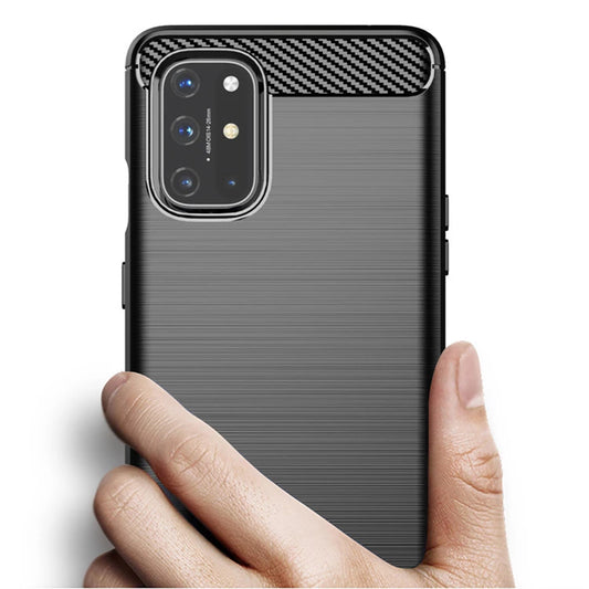 Funda para OnePlus 8T, Techsuit, Carbono, Negra