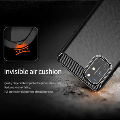 Funda para OnePlus 8T, Techsuit, Carbono, Negra