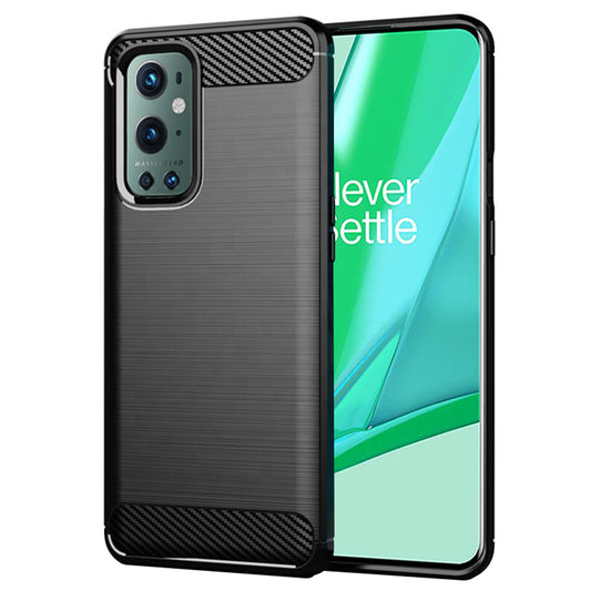 Funda para OnePlus 9 Pro, Techsuit, Carbono, Negra