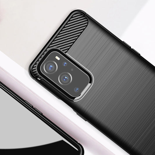 Funda para OnePlus 9 Pro, Techsuit, Carbono, Negra