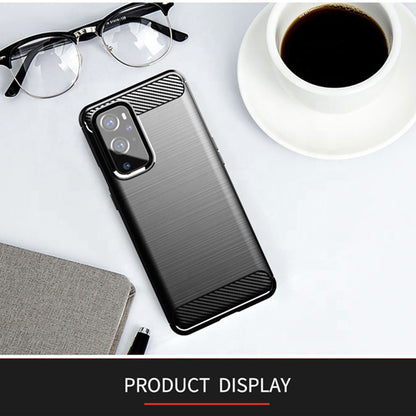 Funda para OnePlus 9 Pro, Techsuit, Carbono, Negra