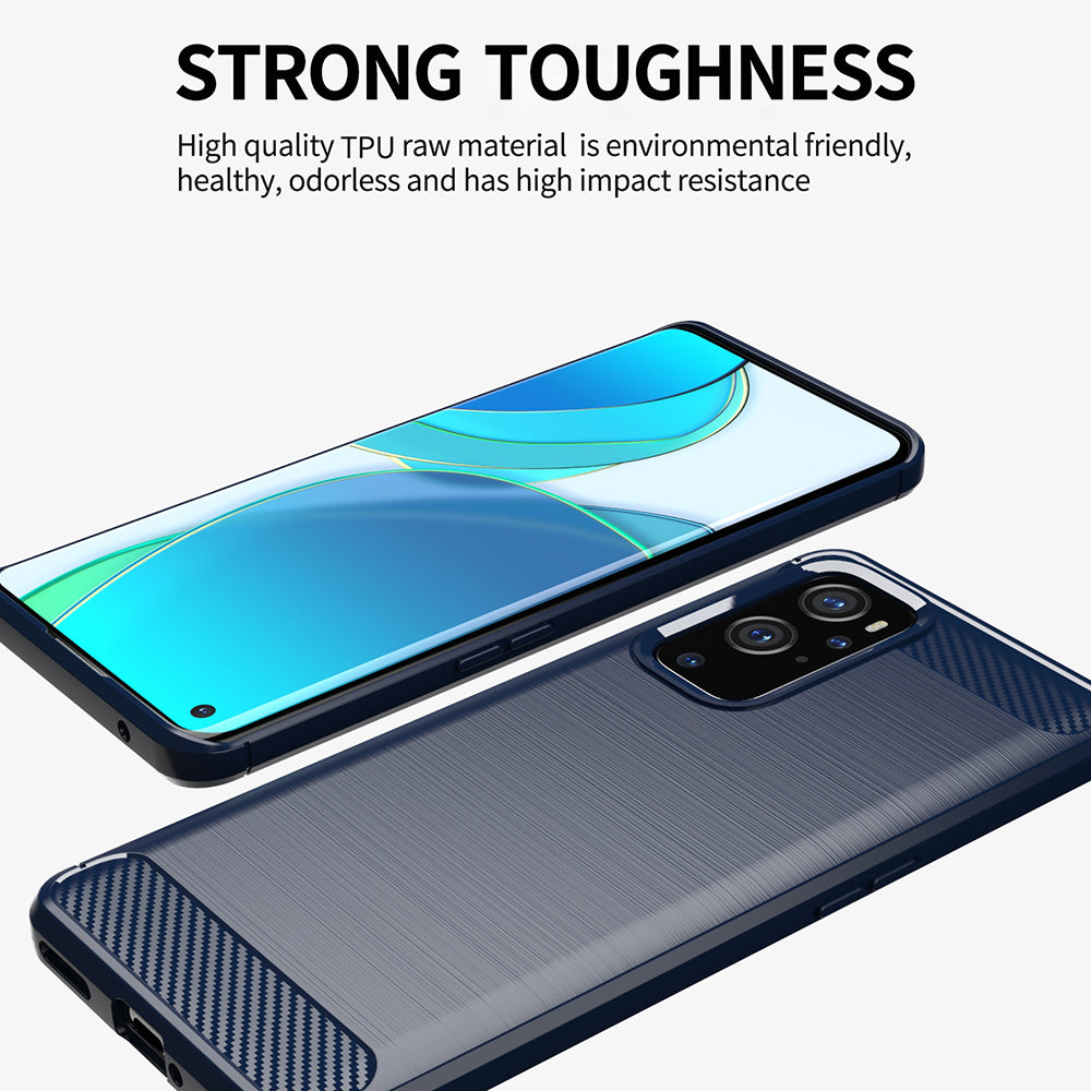 Funda para OnePlus 9 Pro, Techsuit, Carbono, Negra