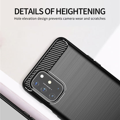 Funda para OnePlus 9, Techsuit, Carbono, Negra