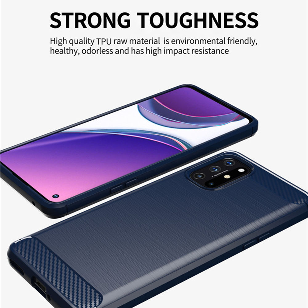 Funda para OnePlus 9, Techsuit, Carbono, Negra