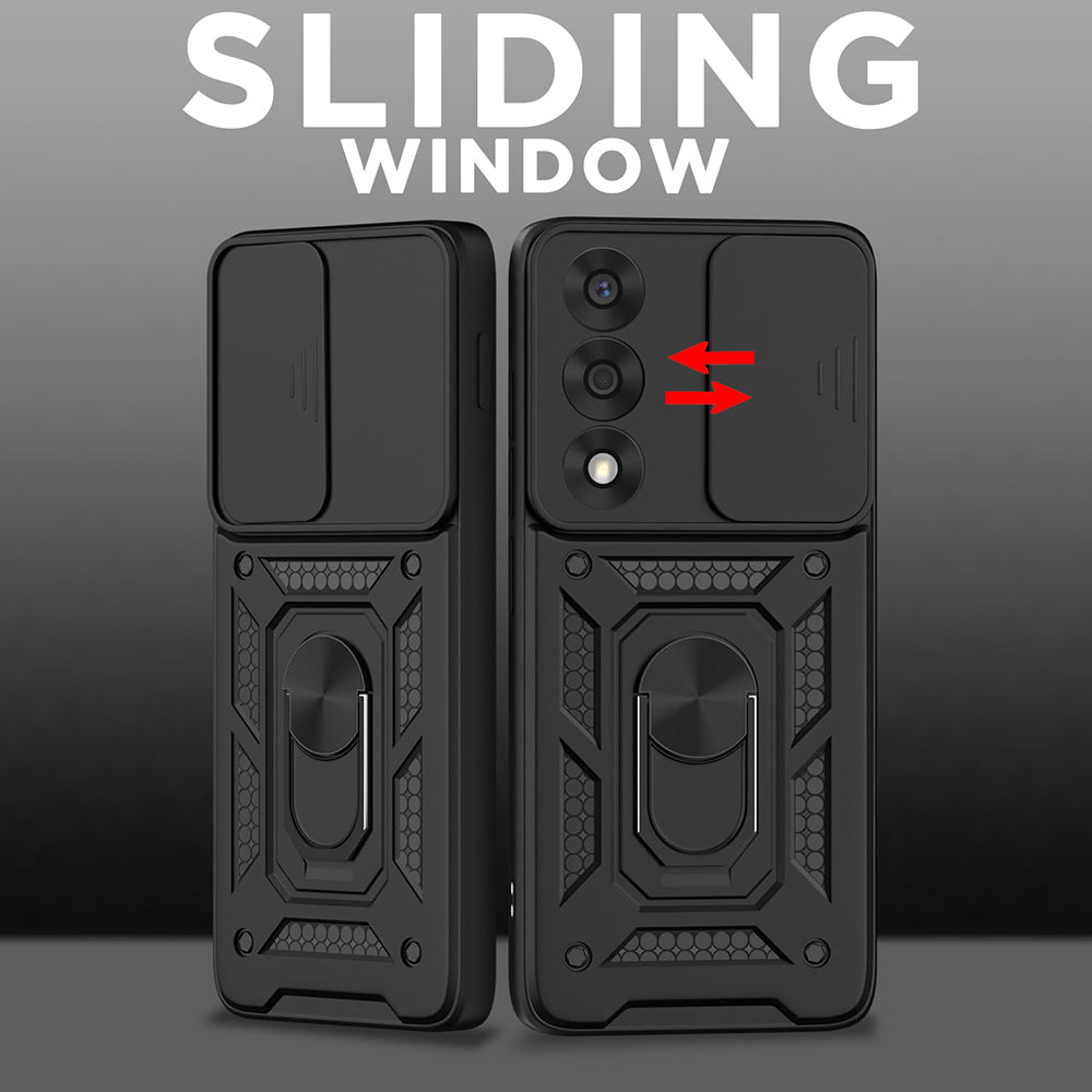 Funda para OnePlus Nord 5, Techsuit, CamShield, Negra