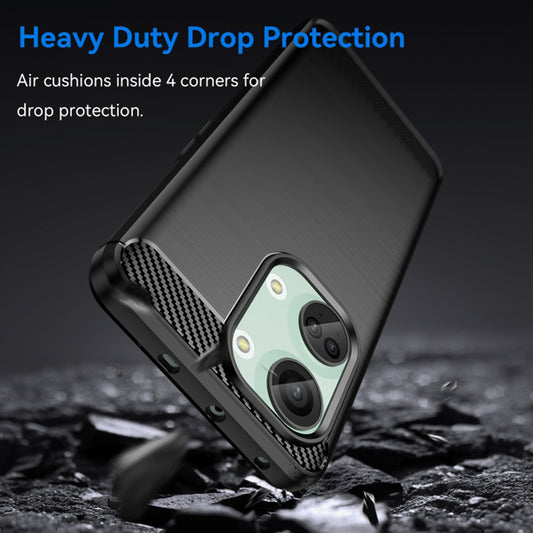 Funda para OnePlus Nord 3, Techsuit, Carbono, Negra