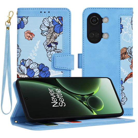 Funda para OnePlus Nord 3, Techsuit, FlipCraft, Azul