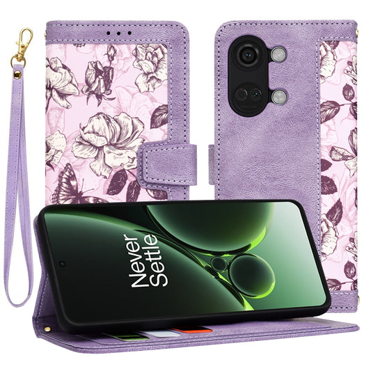Funda para OnePlus Nord 3, Techsuit, FlipCraft, Morado