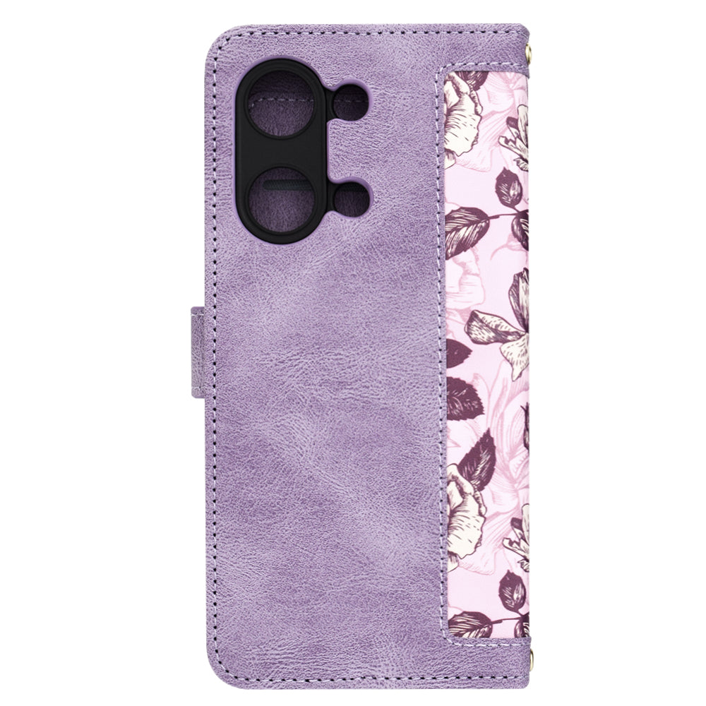 Funda para OnePlus Nord 3, Techsuit, FlipCraft, Morado