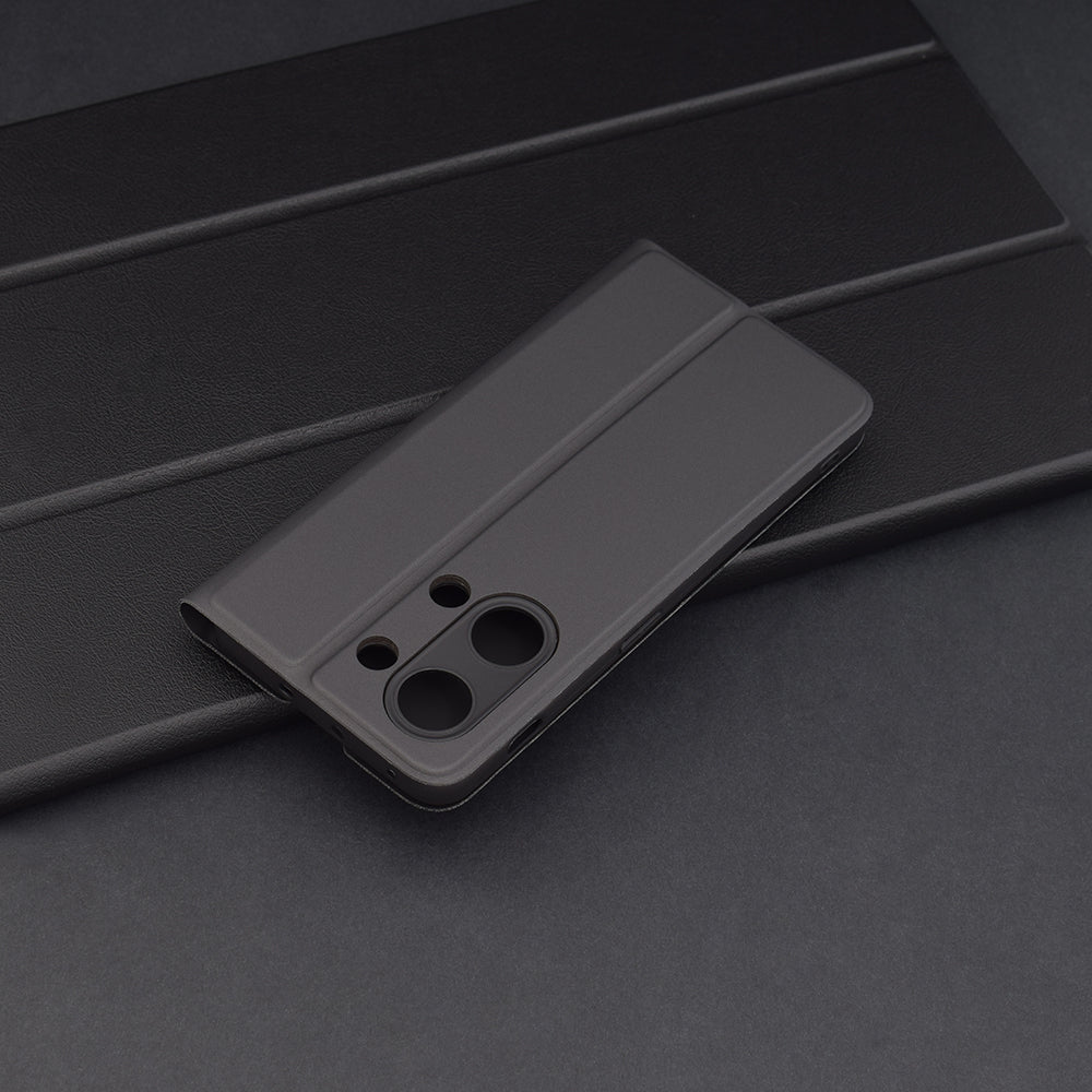 Funda para OnePlus Nord 3, Techsuit, Magskin Book, Negra