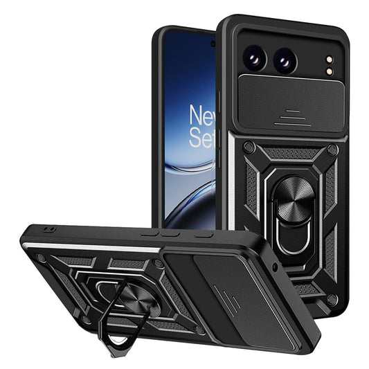 Funda para OnePlus Nord 4, Techsuit, CamShield, Negra