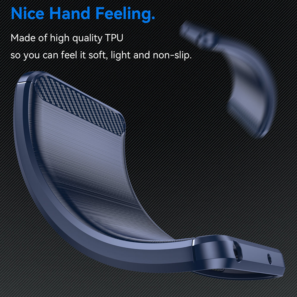 Funda para OnePlus Nord 4, Techsuit, Carbono, Azul