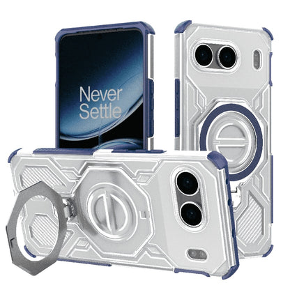 Funda para OnePlus Nord 4, Techsuit, Carbon Shield Pro, Azul