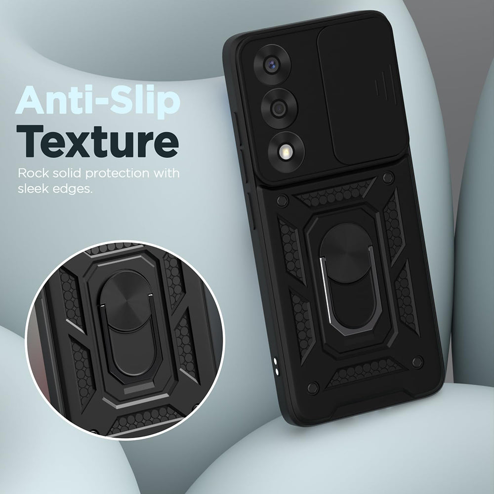 Funda para OnePlus Nord 5, Techsuit, CamShield, Negra